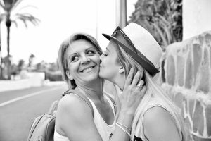 Marcos Pascual Yunta, Retrato amor, felicidad madre e hija