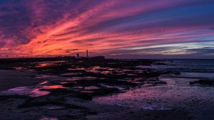 Luís Barrios, Playa de "La Caleta"