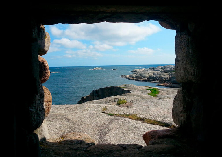 Fotografía ejemplo enmarcado natural