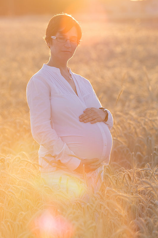 Retrato en la hora dorada exponiendo a las zonas en sombra